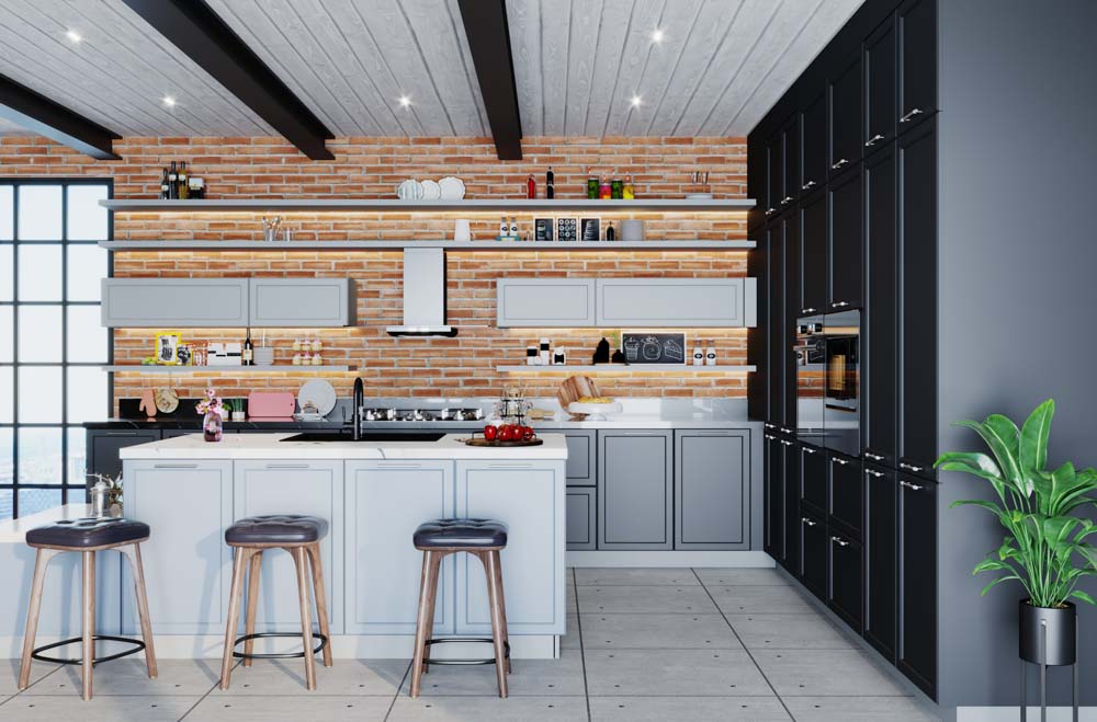 Consider kitchen cabinet material for modular kitchen price - Beautiful Homes