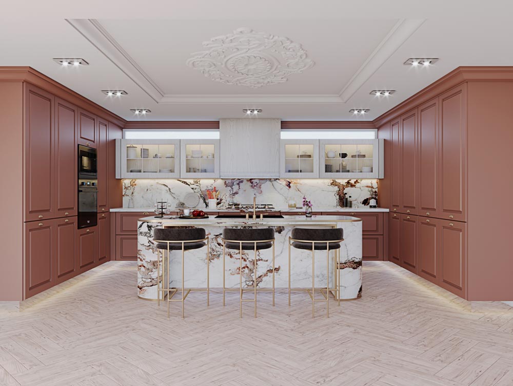 Kitchen size & layout will decide your modular kitchen price - Beautiful Homes