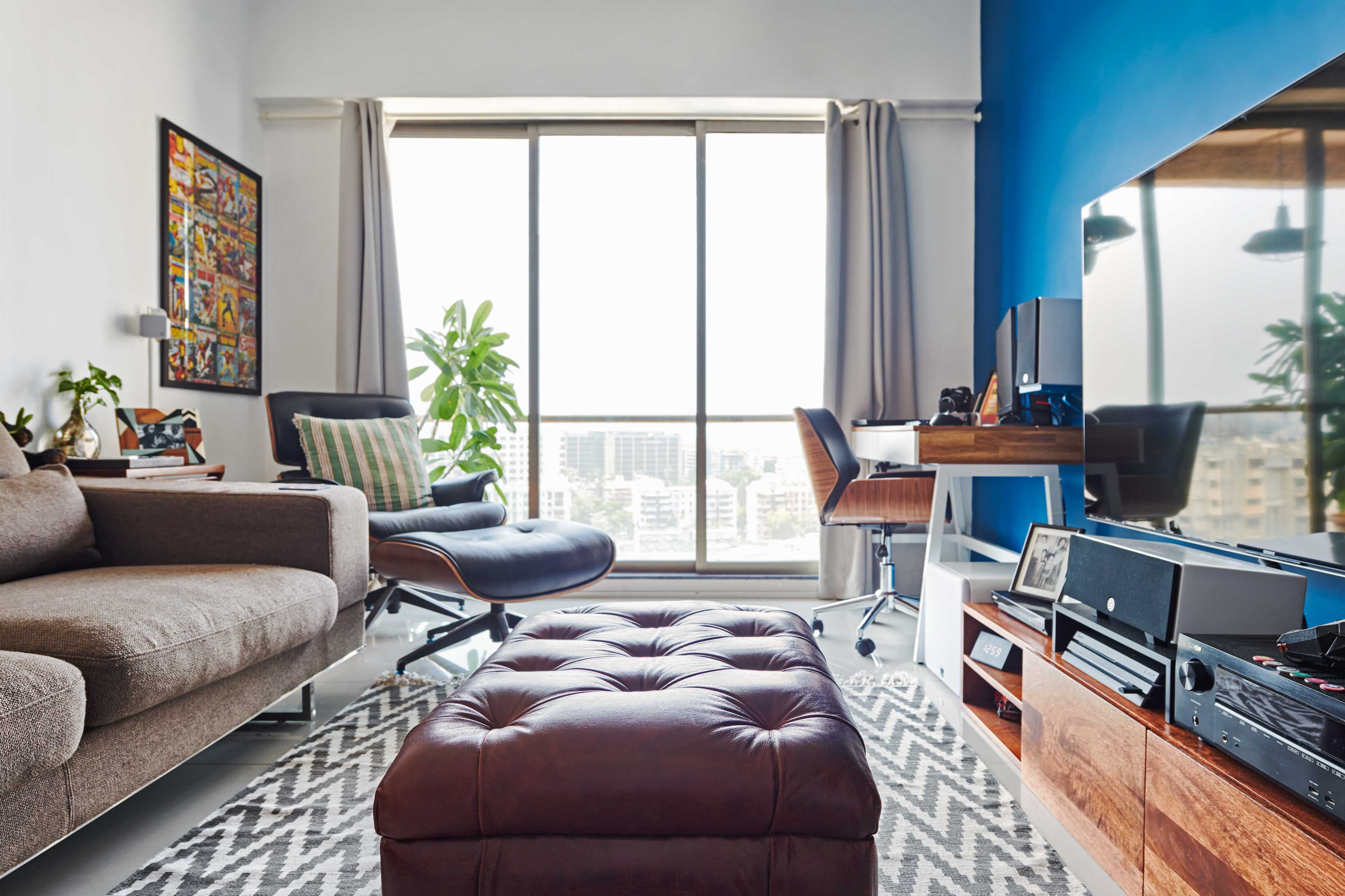 Entertainment room from Narain's Apartment - Beautiful Homes