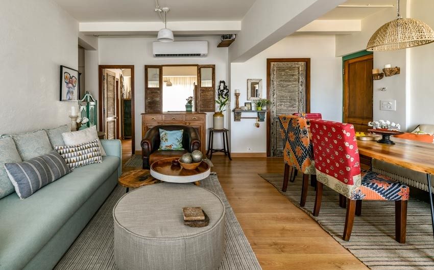 Living and dining room design with natural light & modern interior décor - Beautiful Homes