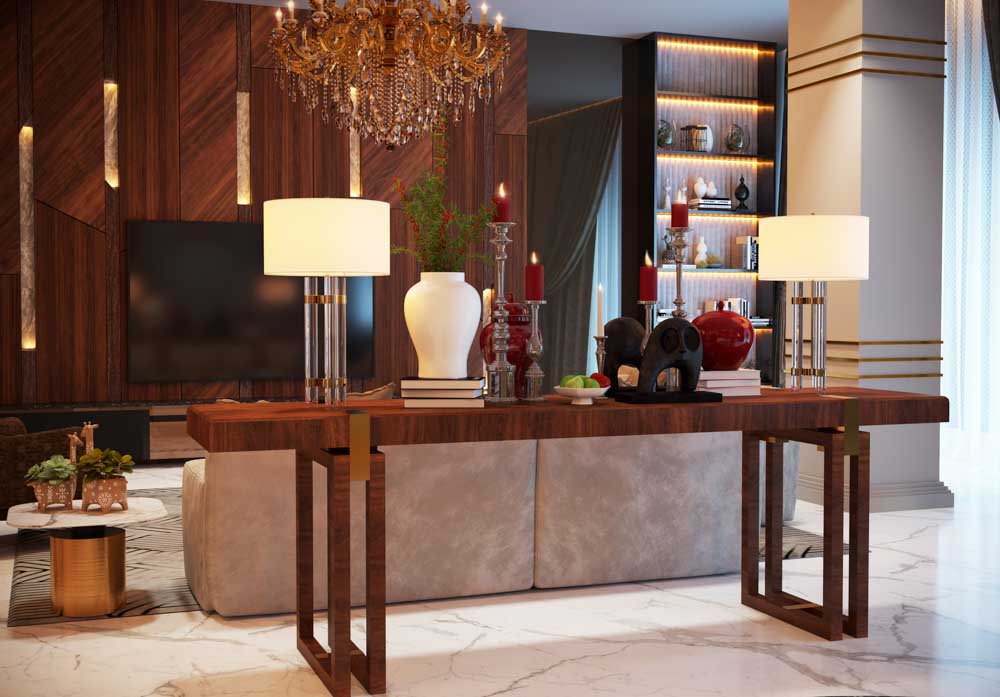 Christmas living room décor with your accessories and décor pieces - Beautiful Homes