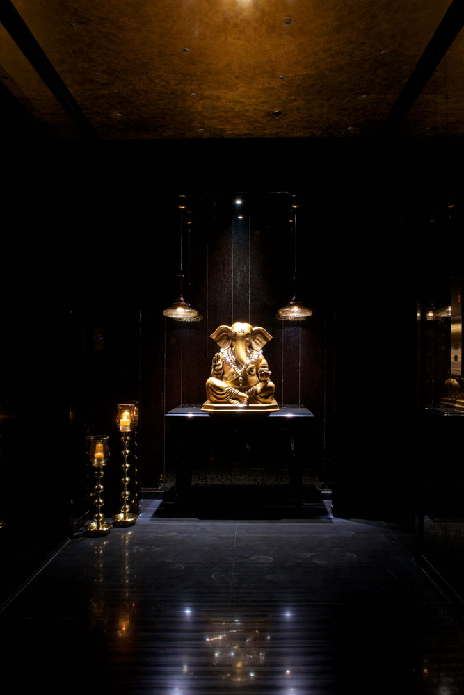 Pooja Room Design Ideas with Spotlight on the Ganesh  Idol - Beautiful Homes