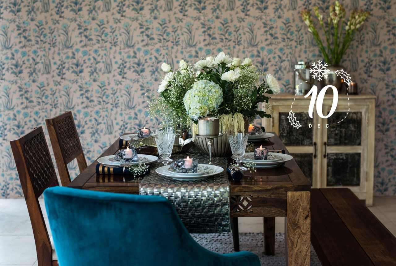 A dining table that creates a warm setting - Beautiful Homes A dining table that creates a warm setting - Beautiful Homes