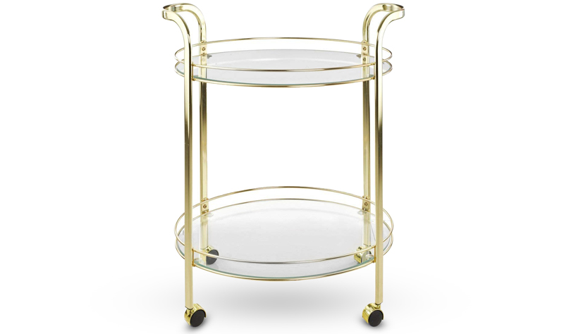 Royal Oak Brass Service Trolley – Beautiful Homes