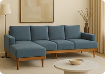 L-Shaped Sofa