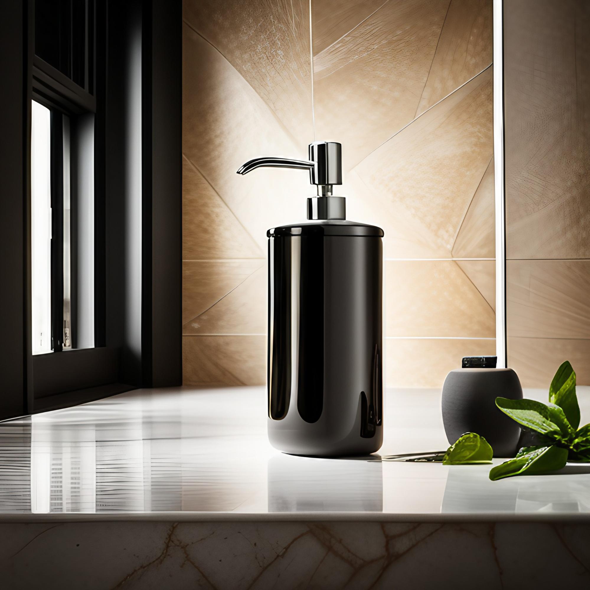 Black soap accessories for your bathroom - Beautiful Homes