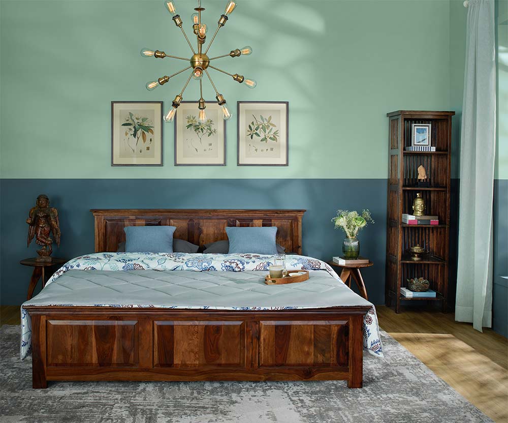 Wooden modern bed ideas with lighting fixtures - Beautiful Homes