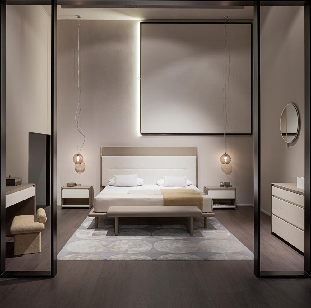 Subtle bedroom lighting for minimalistic bedroom design & décor - Beautiful Homes