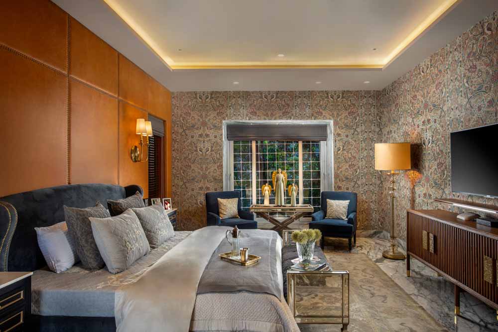 Aesthetic wall texture designs for bedroom interiors - Beautiful Homes