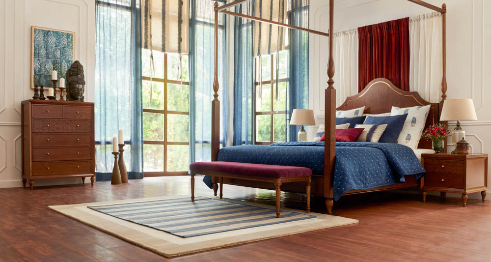 Four poster beds to add luxury in your bedroom interiors - Beautiful Homes