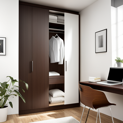 Simple small bedroom cupboard designs to maximise storage - Beautiful Homes