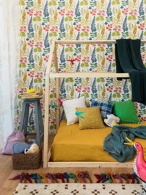 Wallpaper can be a great addition for your kids bedroom design - Beautiful Homes