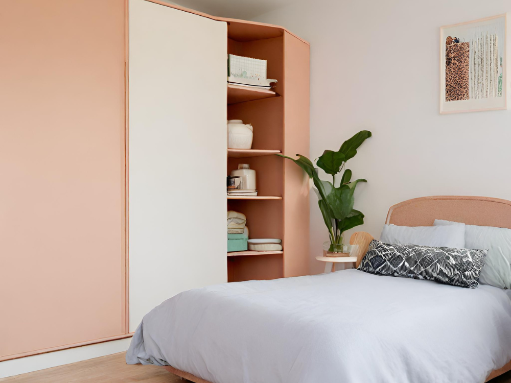 Corner wardrobe design - Beautiful Homes