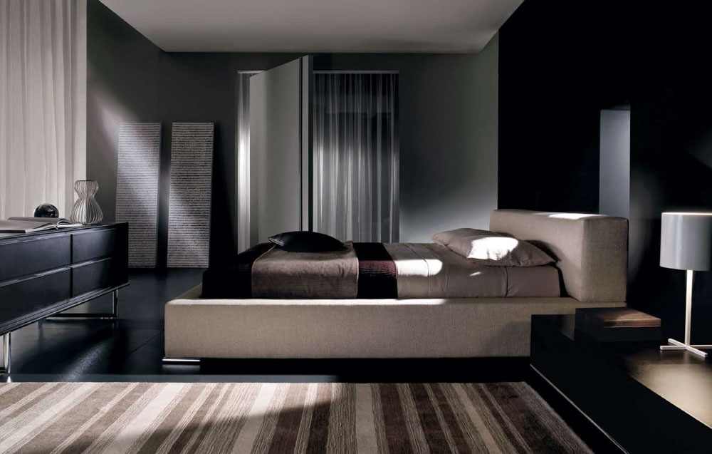 Bed designs for your black themed bedroom interiors - Beautiful Homes Bed designs to enhance your black themed bedroom interiors - Beautiful Homes
