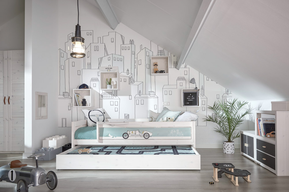 Trundle bed design for a space saving solutions in small home interiors - Beautiful Homes