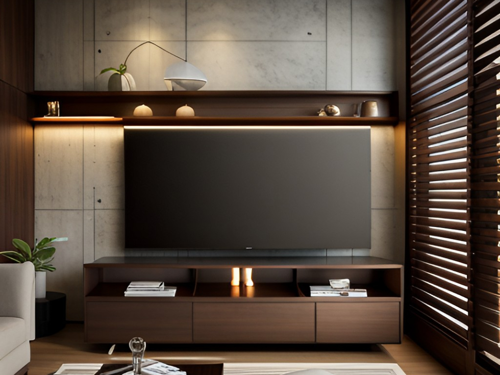 Stylish bedroom tv unit design for your bedroom design- Beautiful Homes