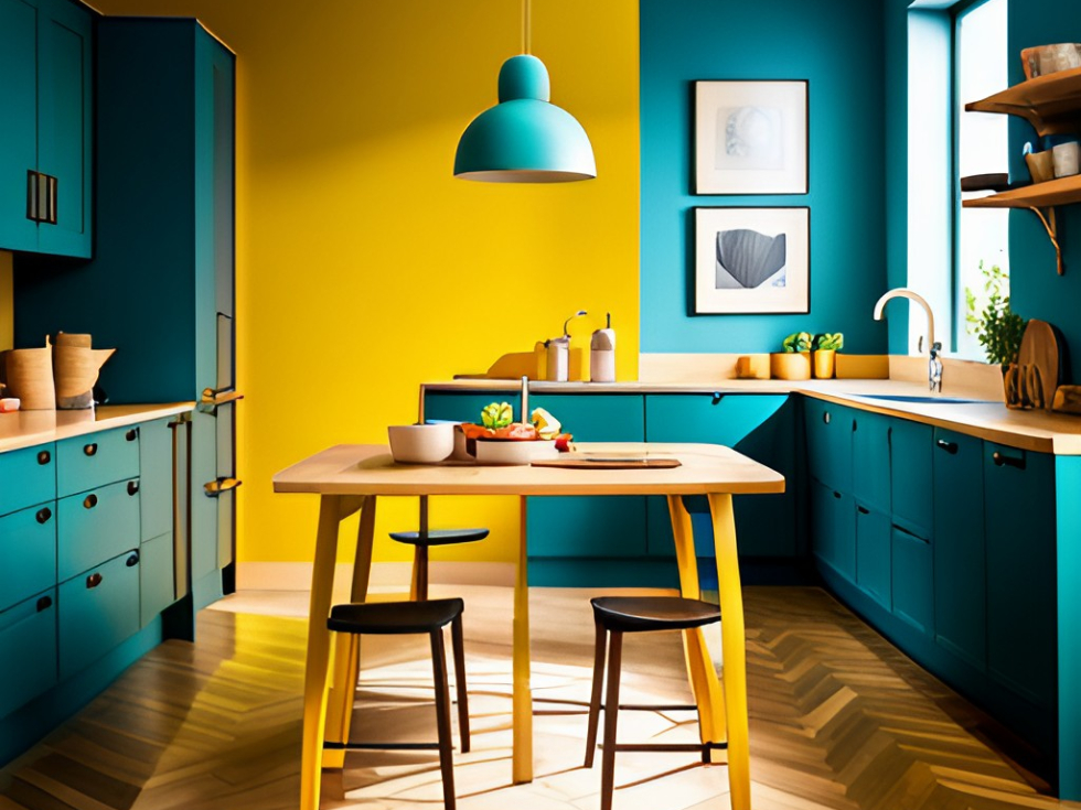 Abstract 3D kitchen design to enhance your kitchen interiors - Beautiful Homes