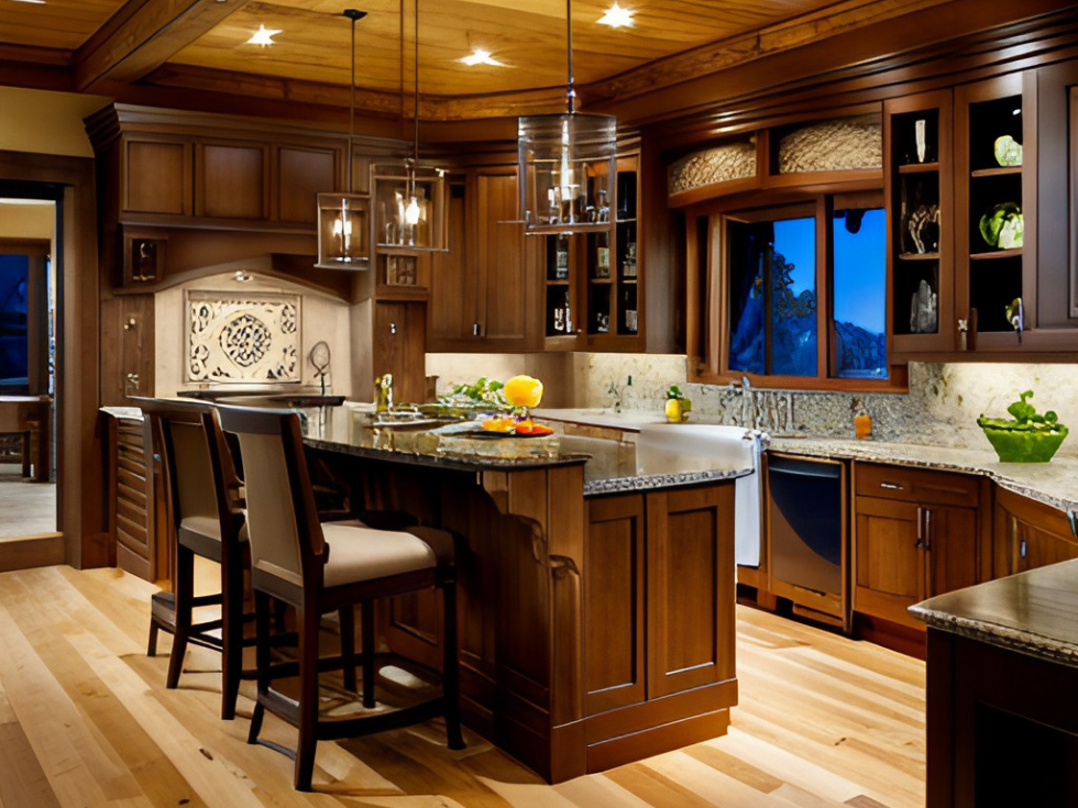 Beautiful 3D kitchen design to enhance your home design - Beautiful Homes