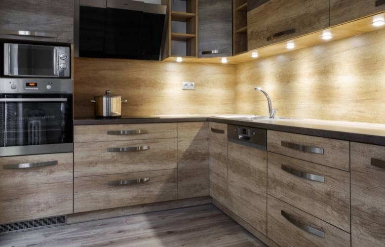 Modern kitchen lighting for backsplash - Beautiful Homes