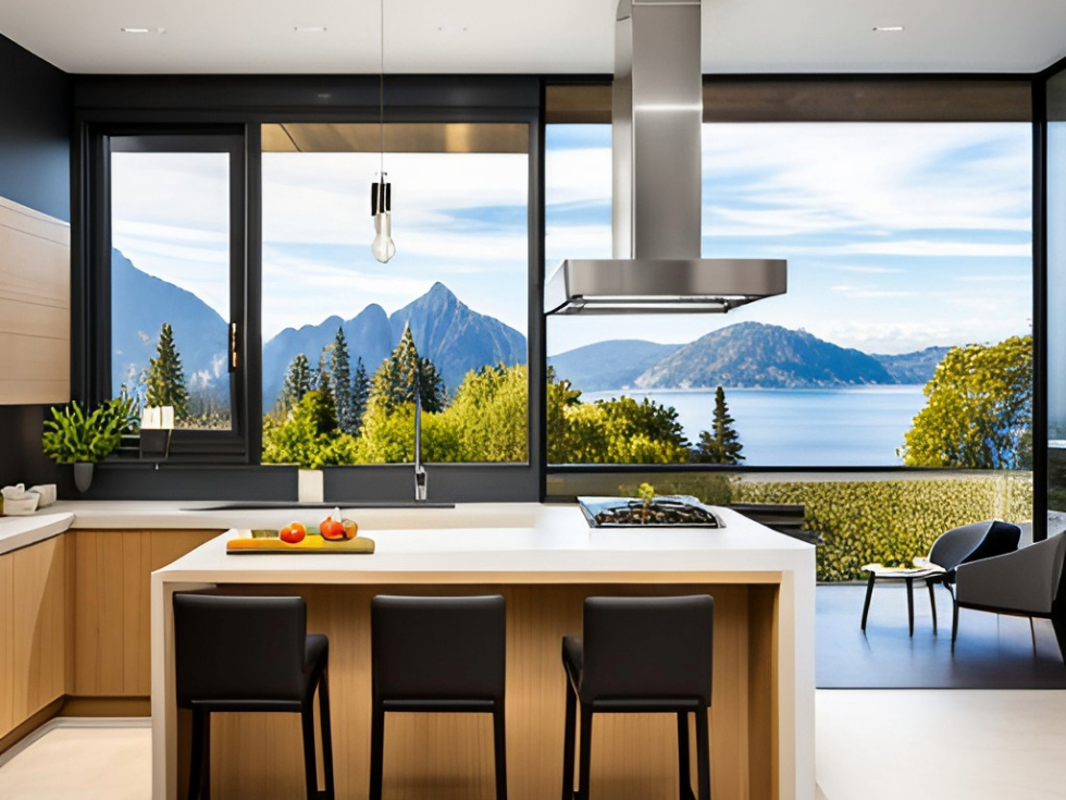  Luxury kitchen design with a view - Beautiful Homes