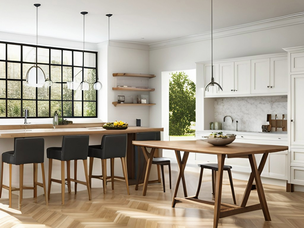 White luxury kitchen design - Beautiful Homes