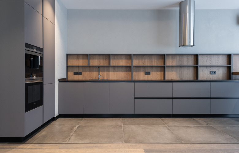 Enhance your kitchen neutrals by adding grey colour to it - Beautiful Homes