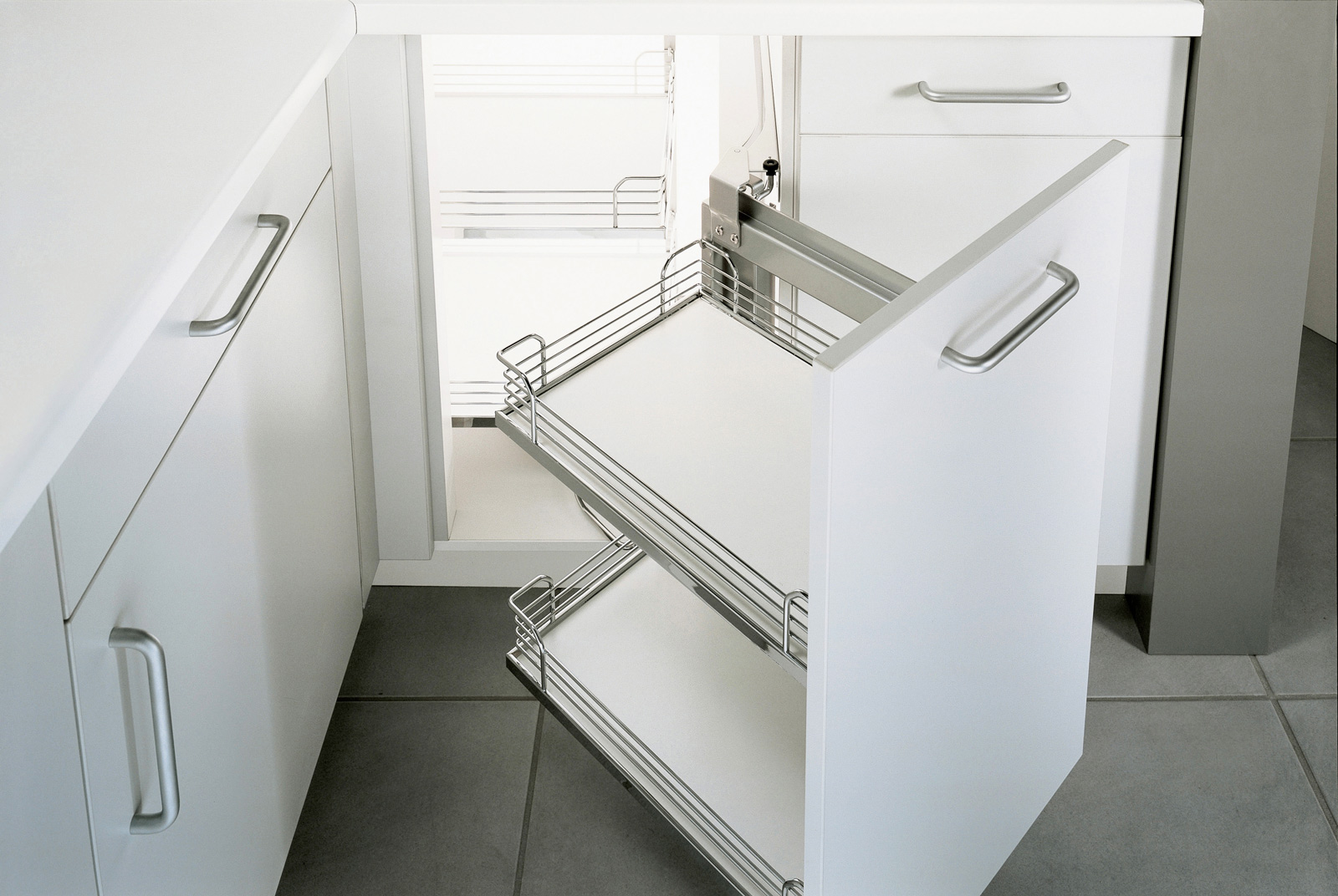 Pullout Drawers for Kitchen Storage - Beautiful Homes