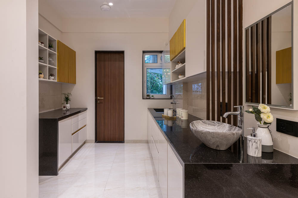 Tinted modern kitchen floor design ideas - Beautiful Homes