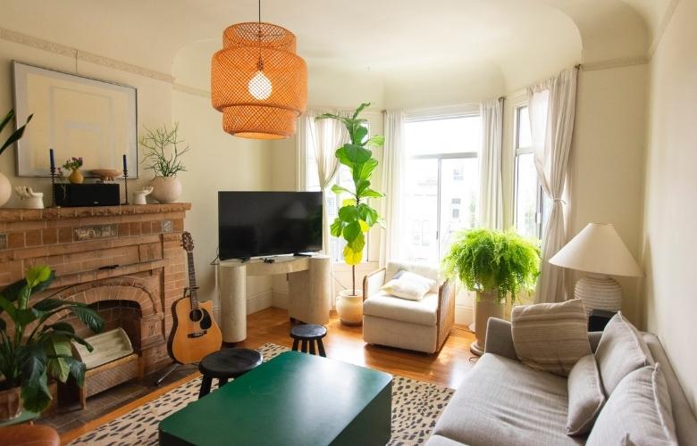 TV unit design that is space-saving for your small living room - Beautiful Homes