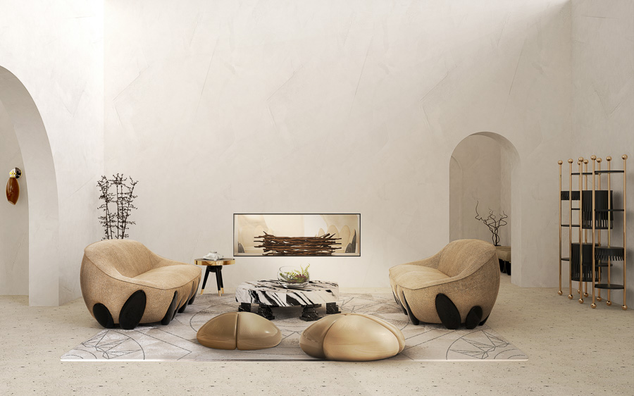 An A Luxury Living Room Interior Design Be Minimal - Beautiful Homes