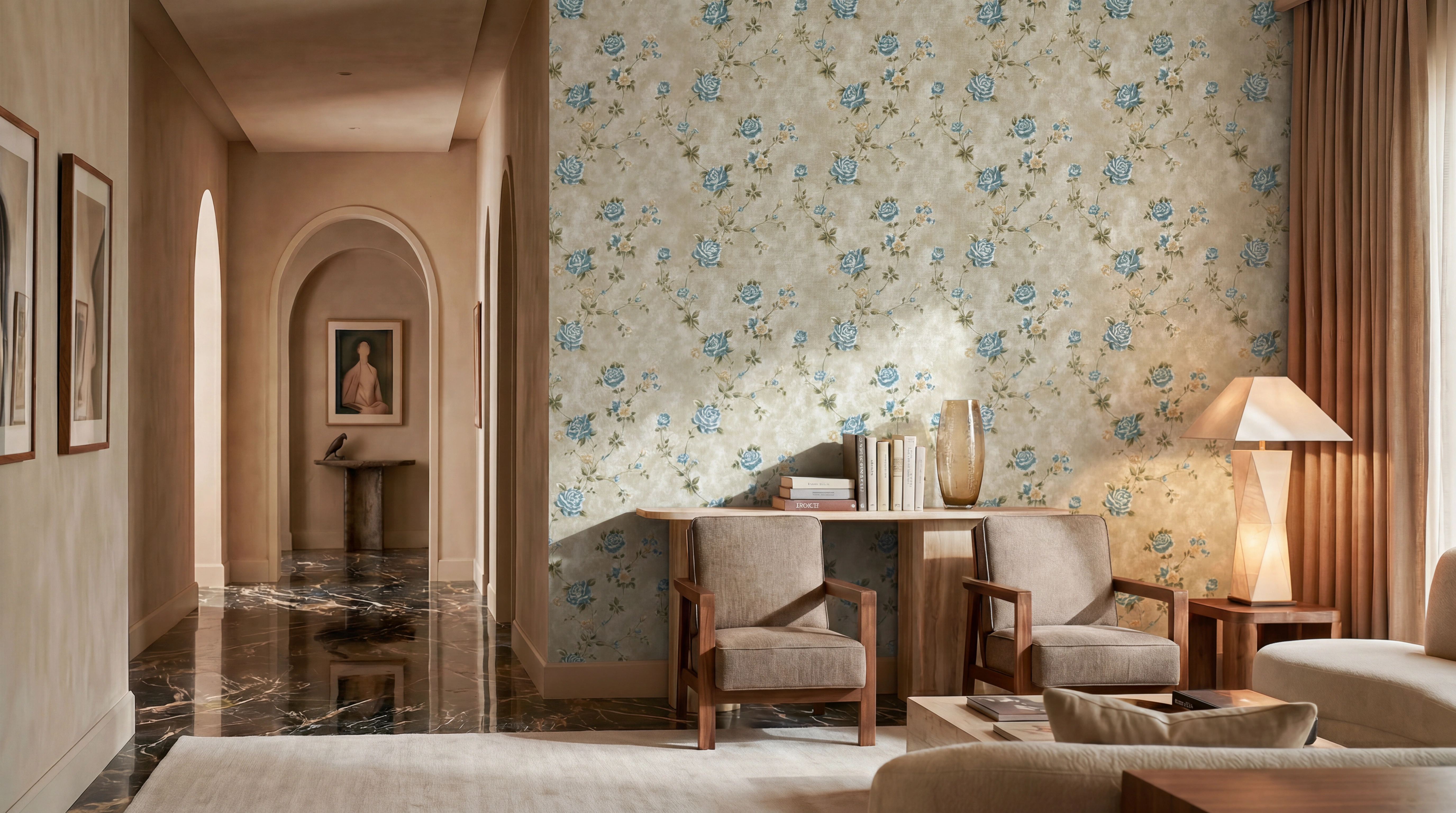 Ador - Serenade - Cottage Rose - Powder Blue