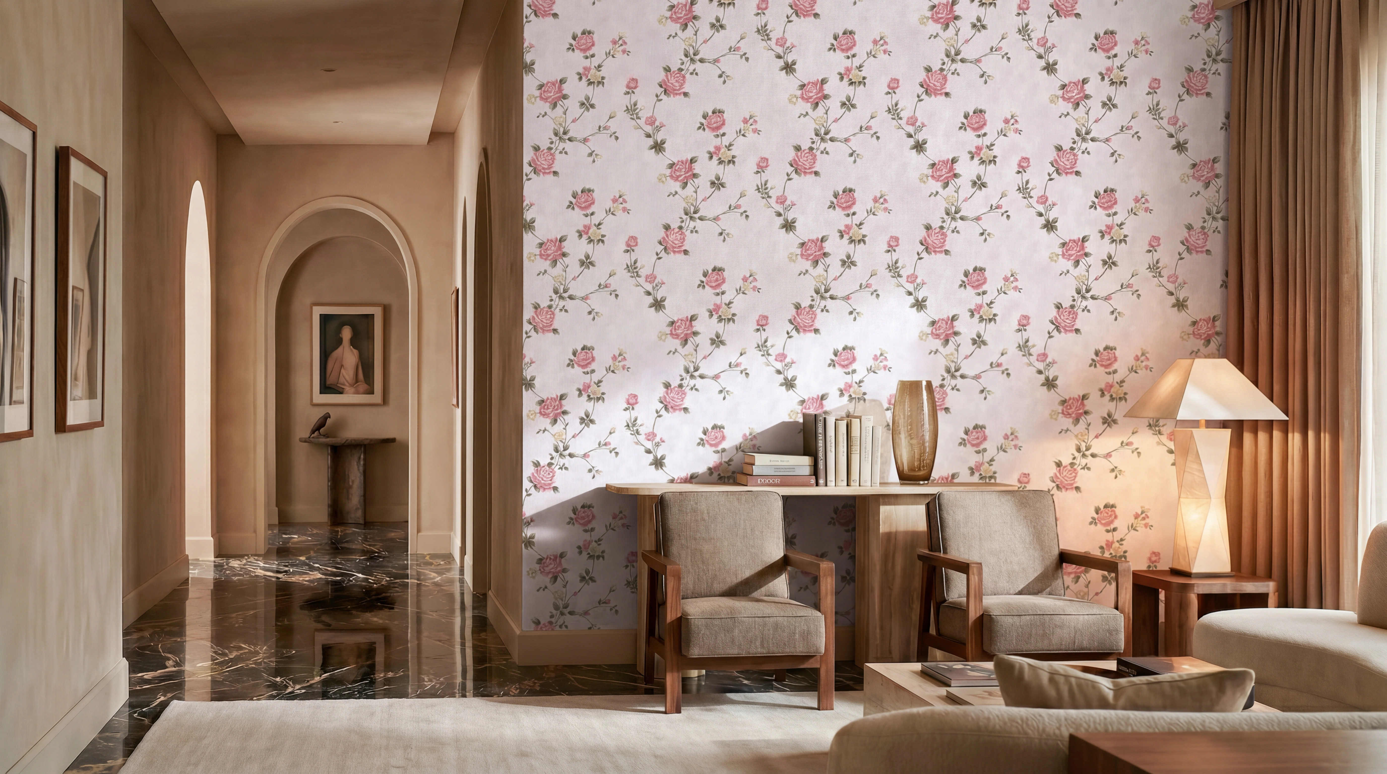 Ador - Serenade - Cottage Rose - Steel Grey