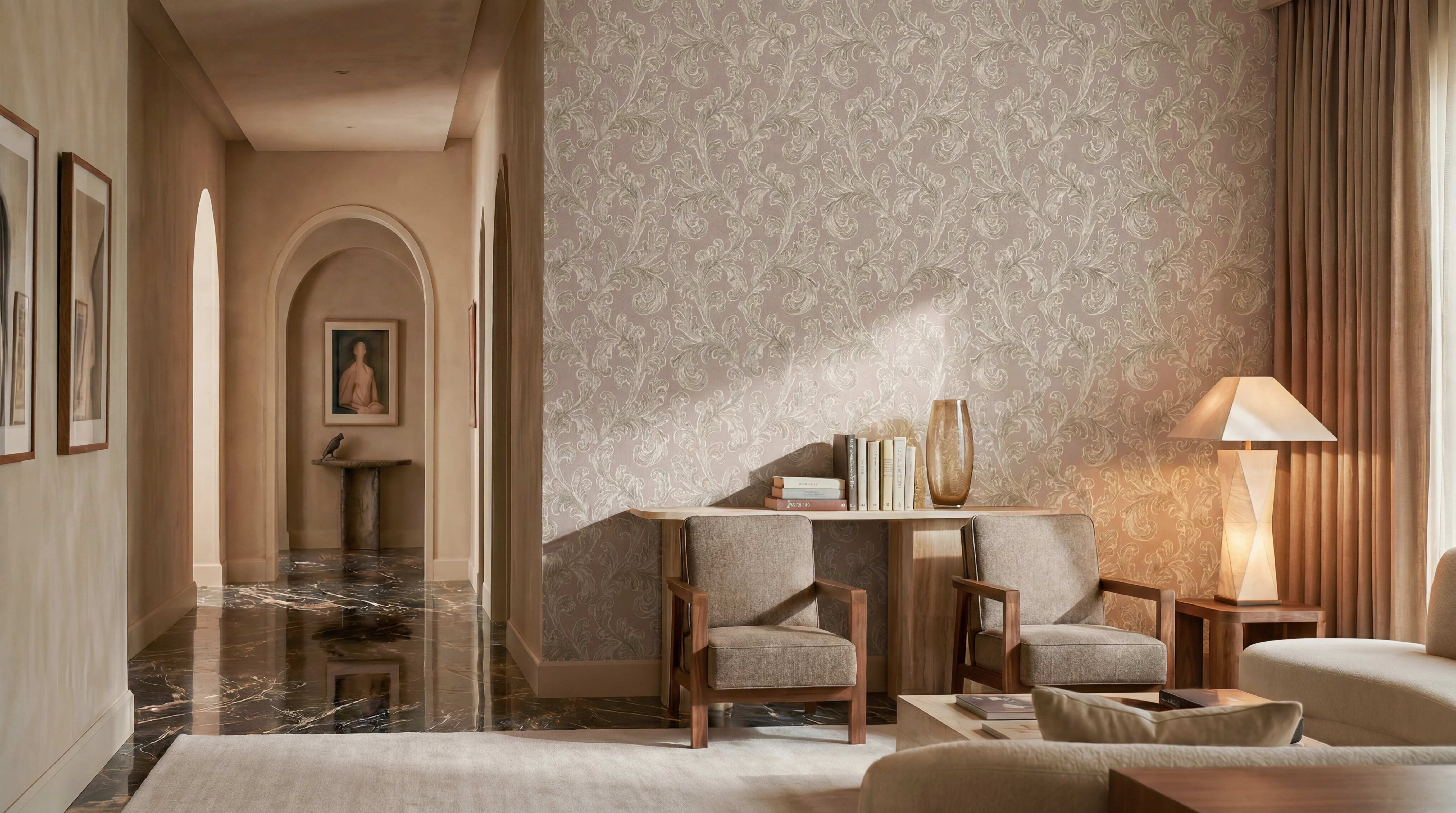 Ador - Serenade - Cottage Leaf - Rust