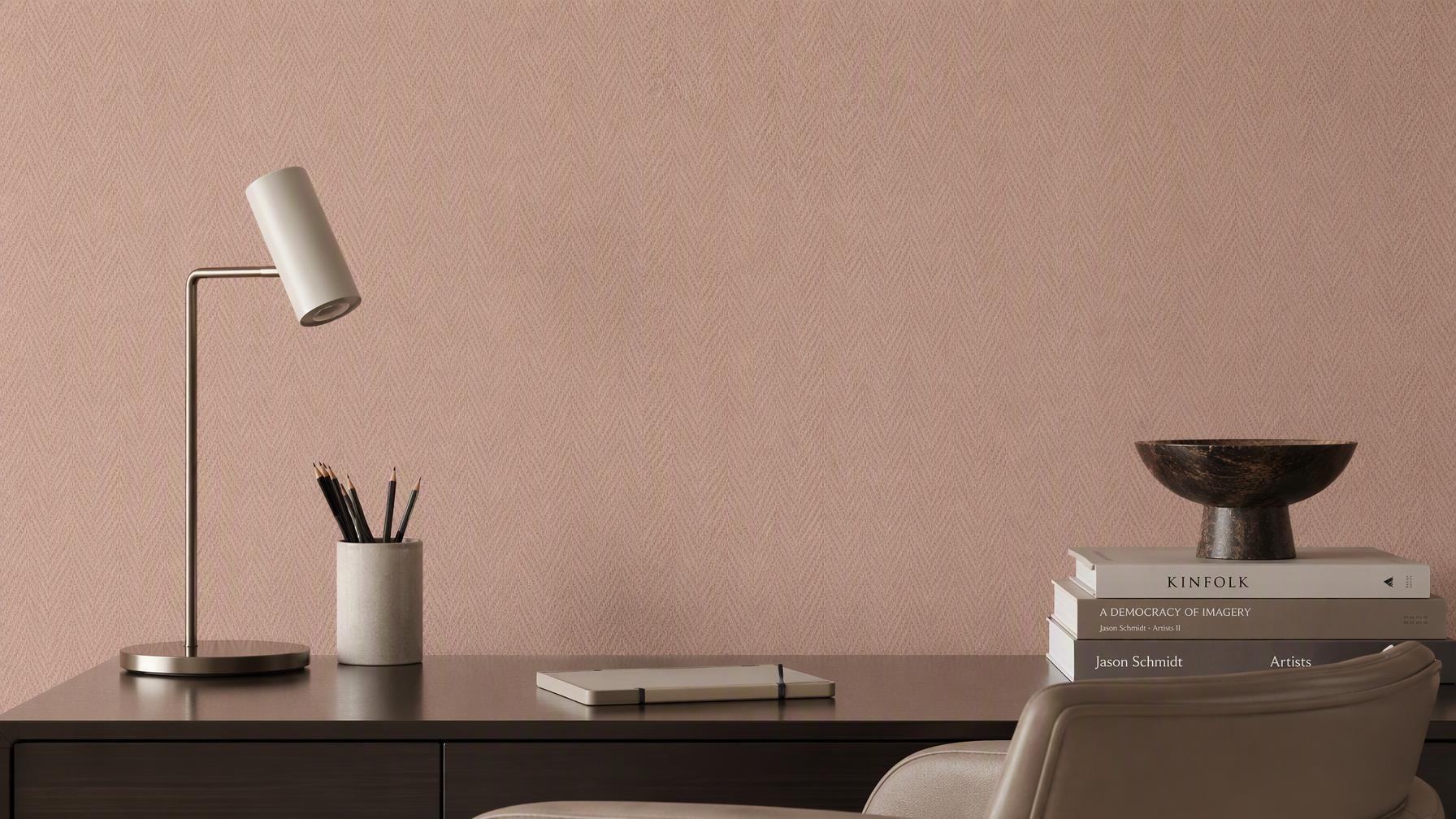 Lines & Layers 2 - Regent Ogee - Petal Taupe
