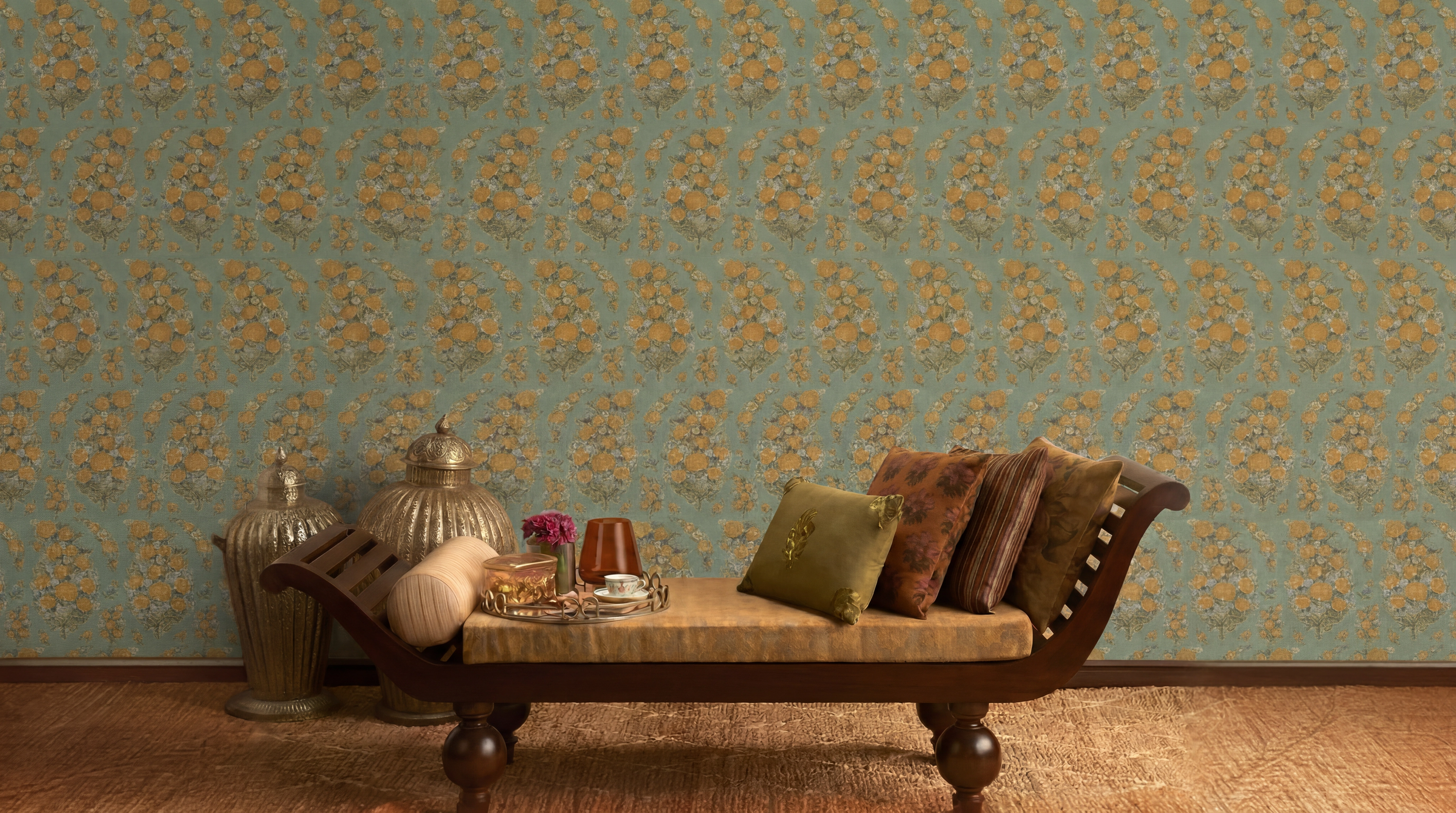Sabyasachi Chapter 3: Heartland - Pahalgam Paisley - Neroli Blossom