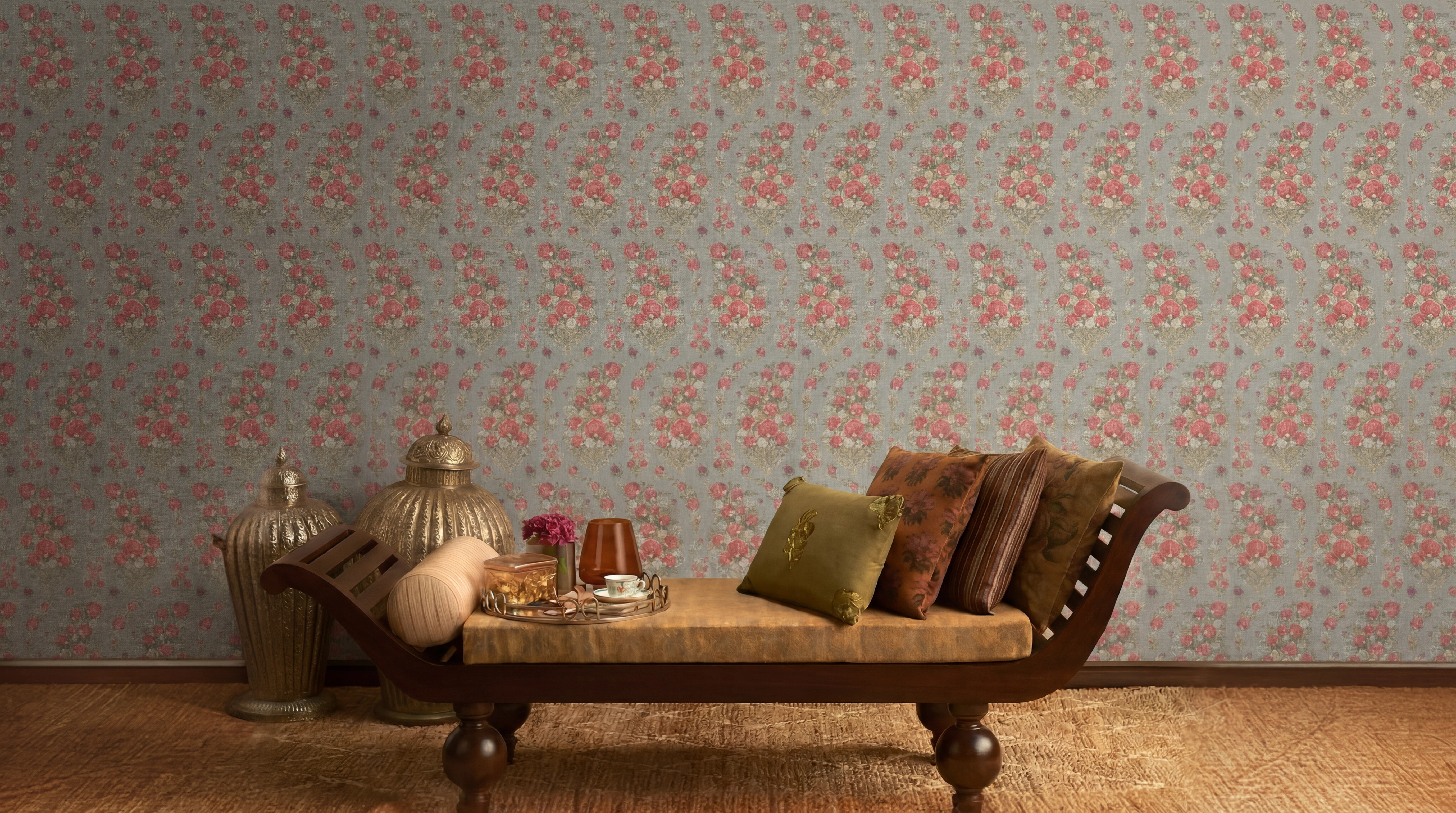 Sabyasachi Chapter 3: Heartland - Pahalgam Paisley - Pomegranate Bloom