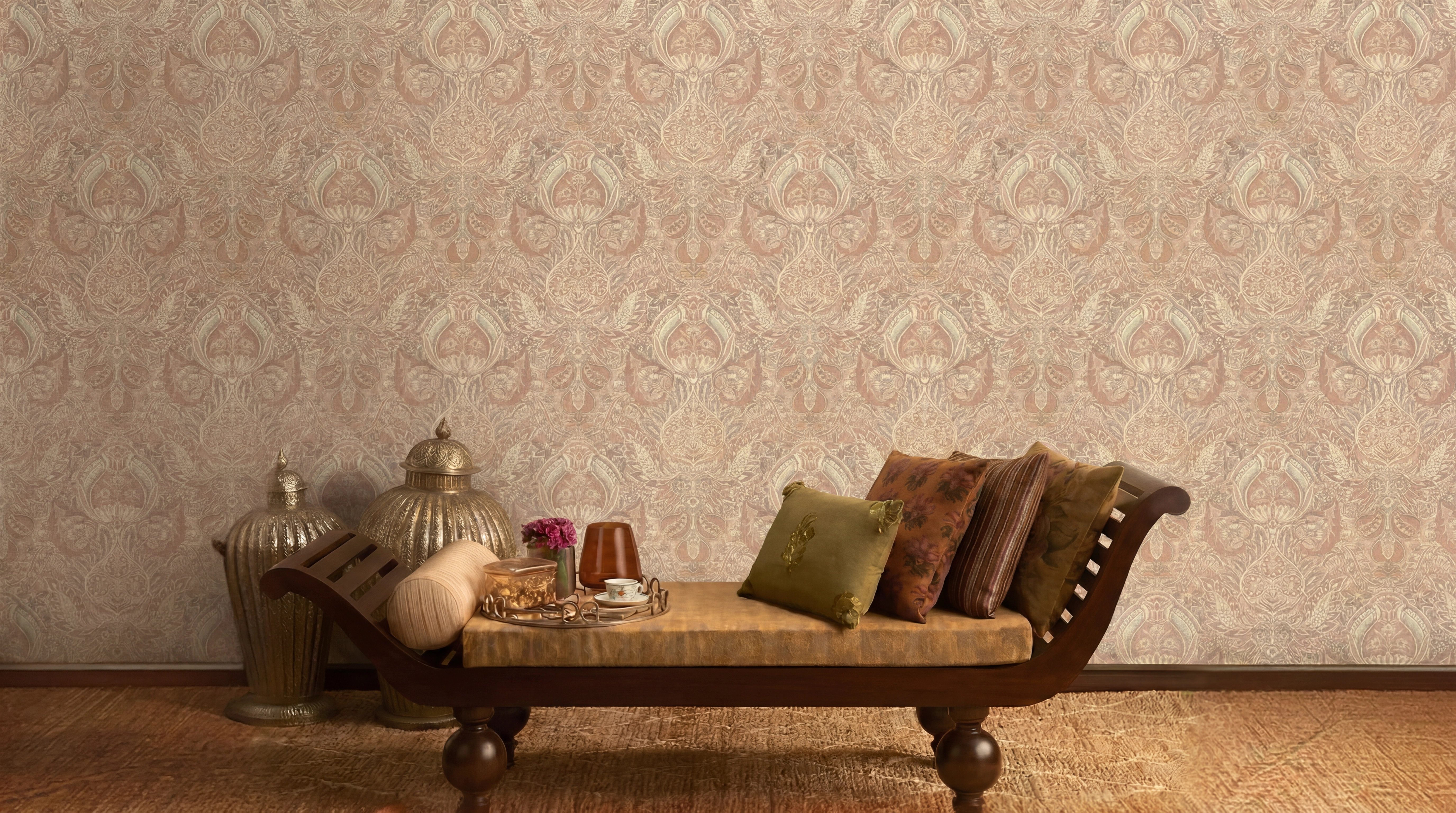 Sabyasachi Chapter 3: Heartland - Florentine Damask - Tuscan Terracotta
