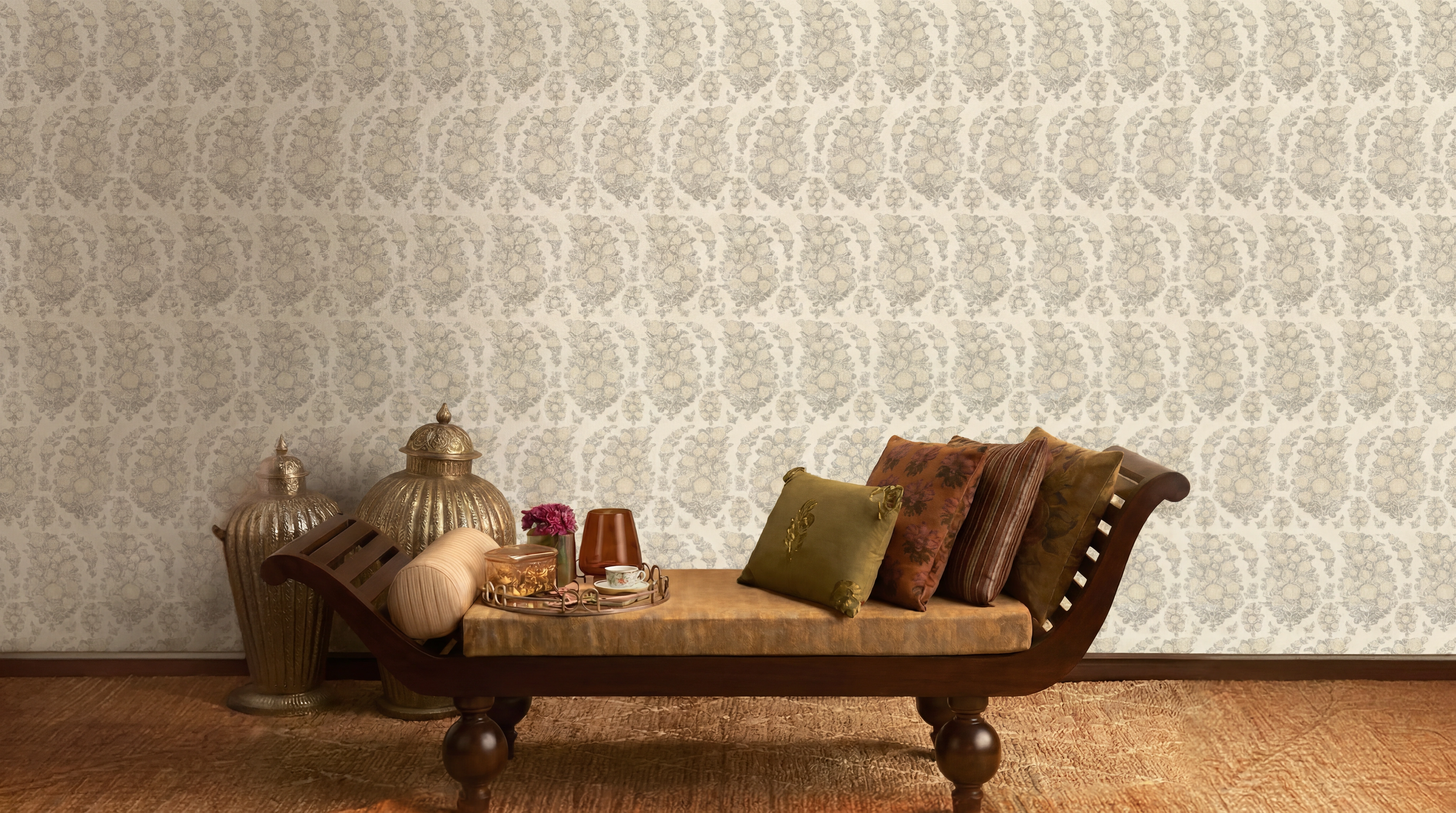 Sabyasachi Chapter 3: Heartland - Pahalgam Paisley - Cuban Vanilla (Mica)
