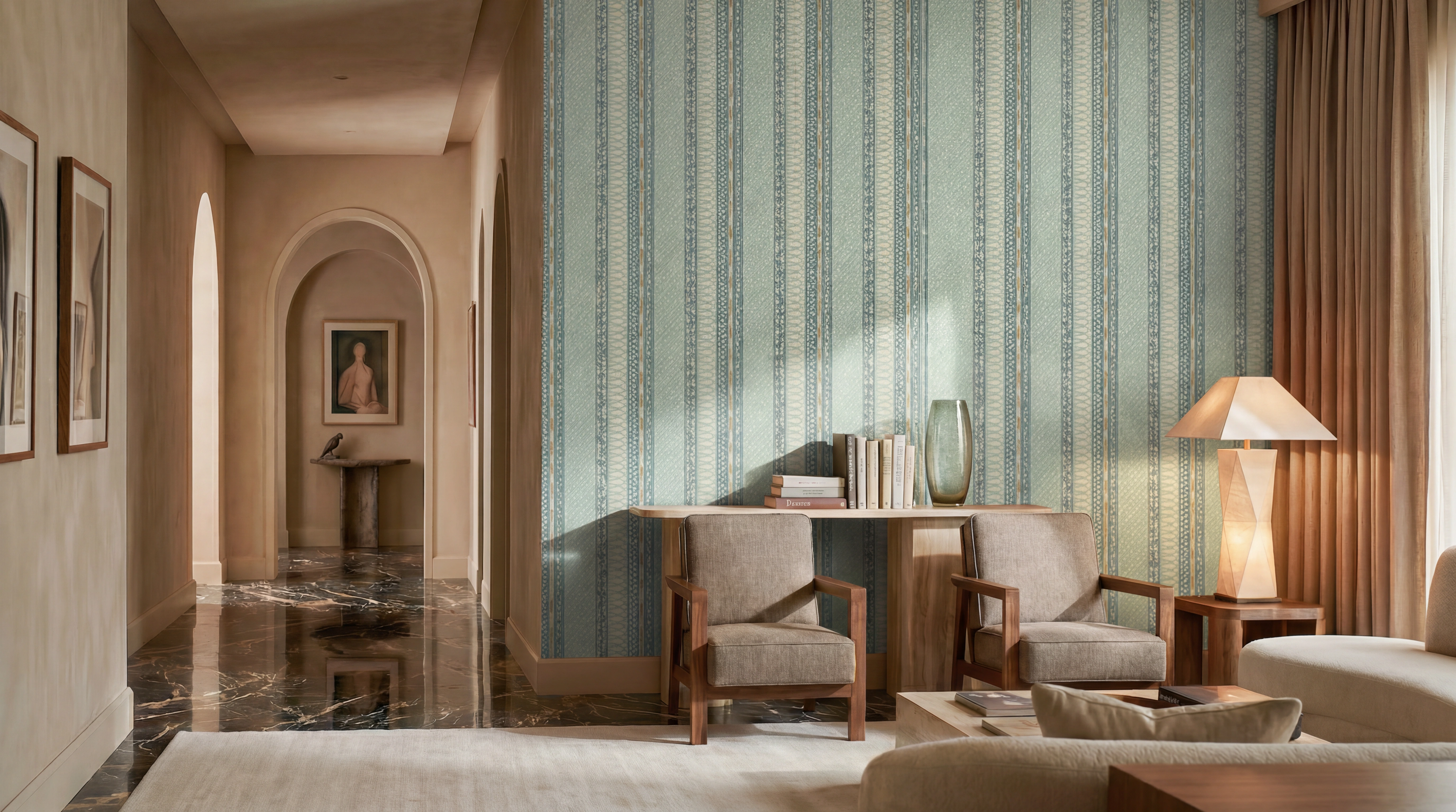 Magnificent South - Last Maharaja - Eucalyptus Blue