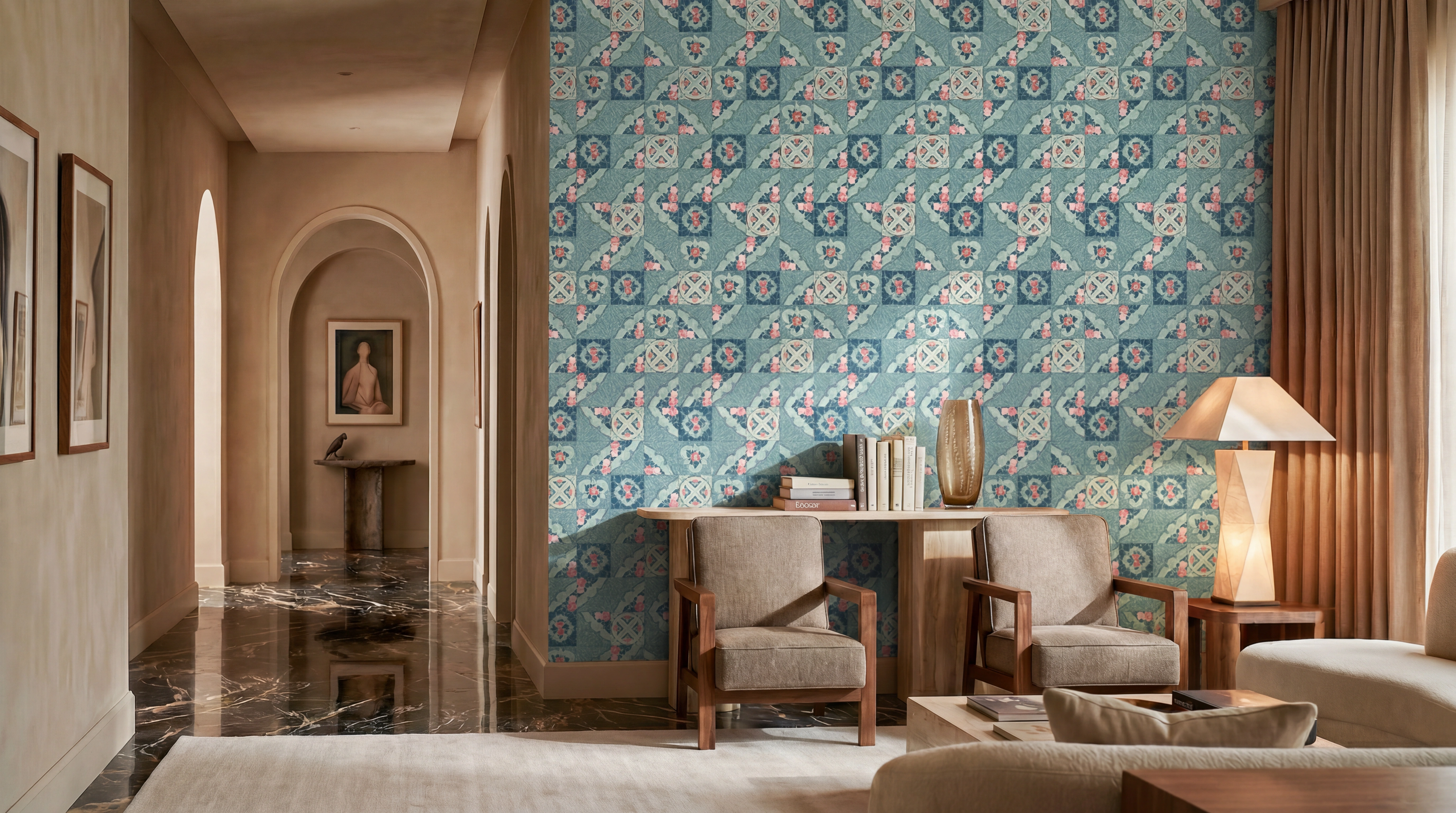 Magnificent South - Distant Land - Jacobean Blue