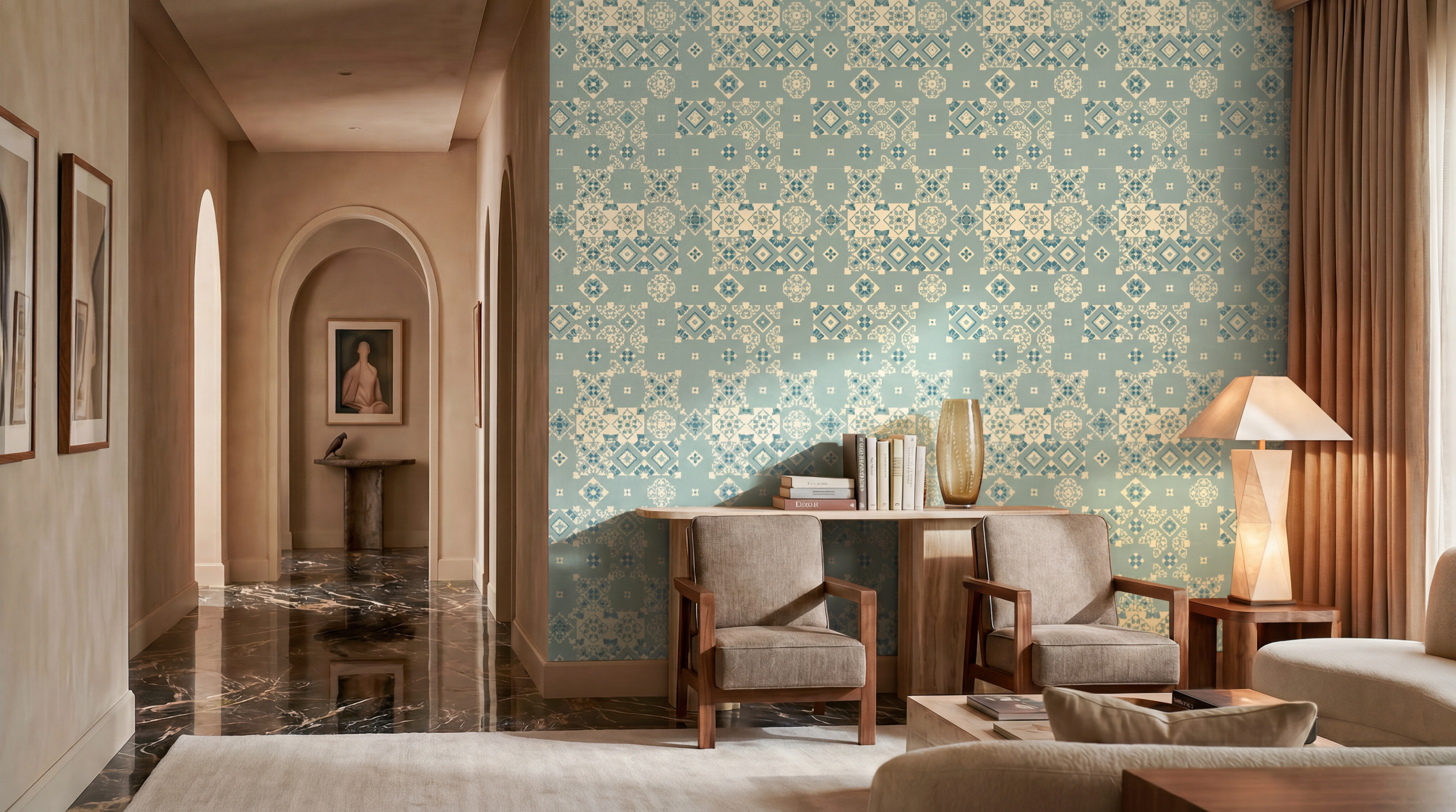 Magnificent South - Petal Art - Eucalyptus Blue