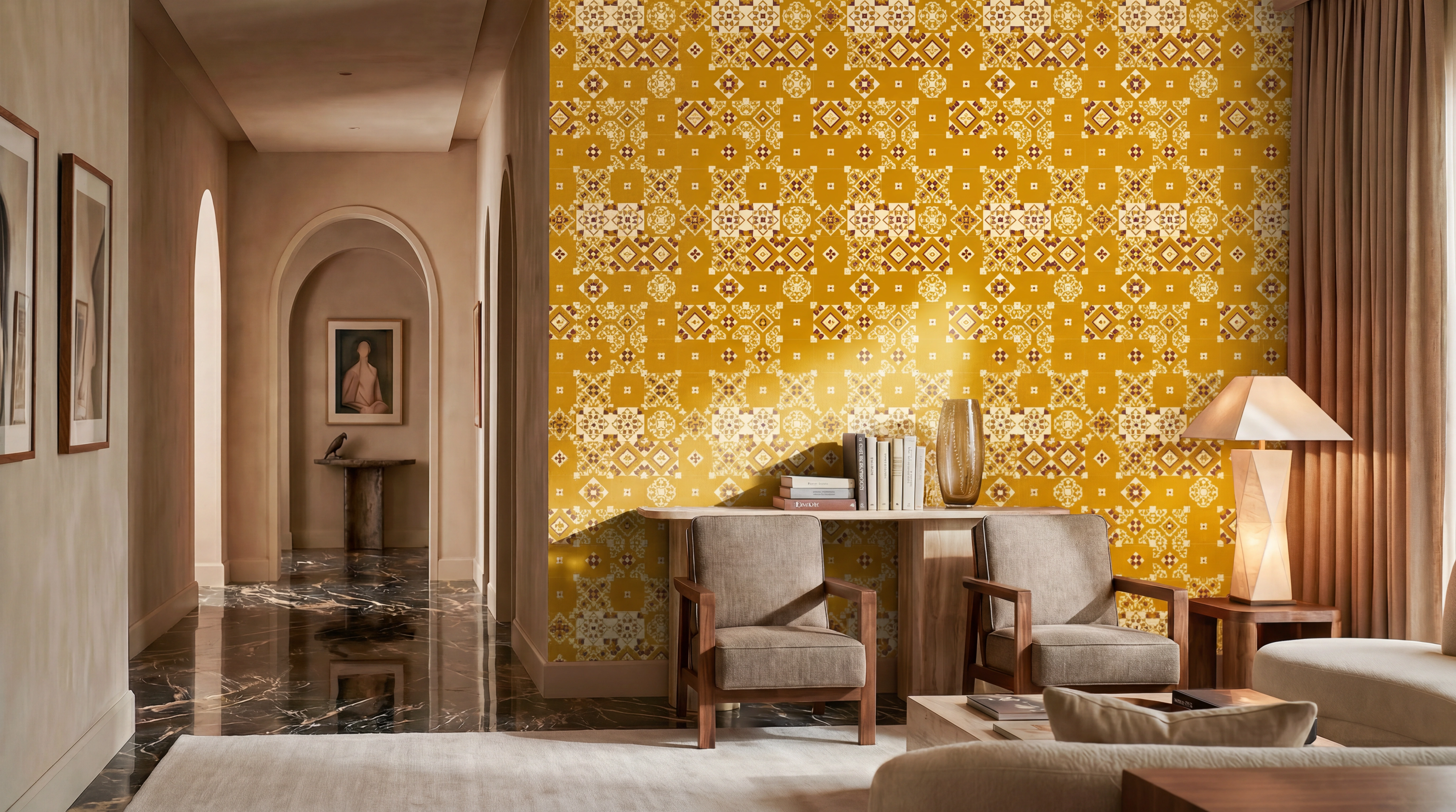 Magnificent South - Petal Art - Gold
