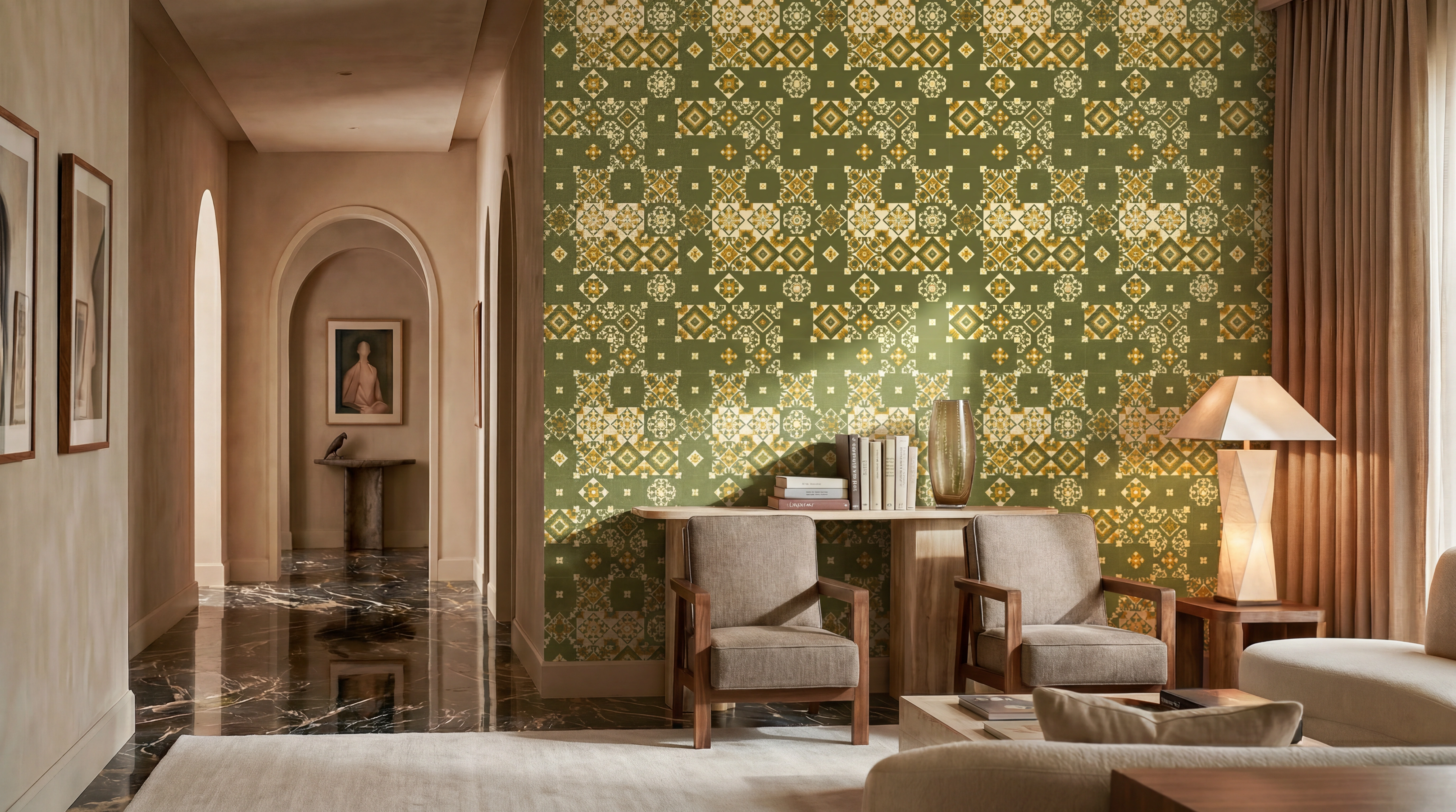 Magnificent South - Petal Art - Emerald