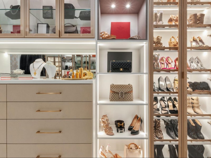 Golden dressers for your home interior design - Beautiful Homes