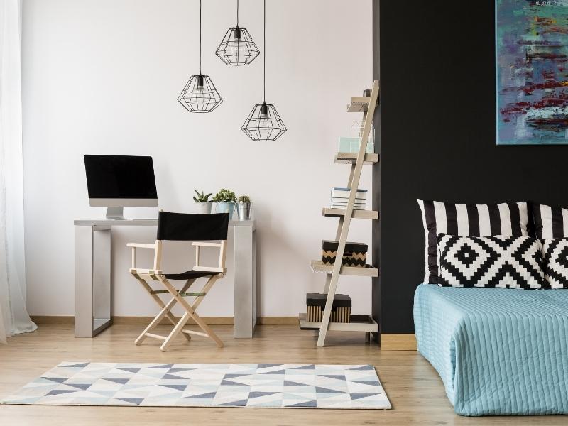 Classic beige colour combination for the study room - Beautiful Homes Classic beige colour combination for the study room - Beautiful Homes