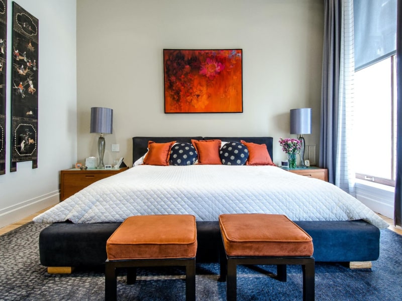 Low platform bed design for your bedroom interior design - Beautiful Homes