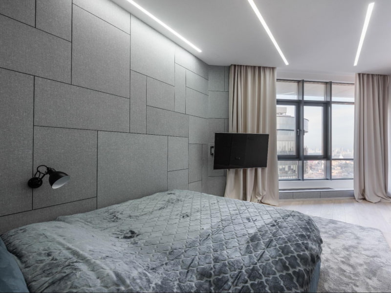 Honeycomb wall paint diy design - Beautiful Homes