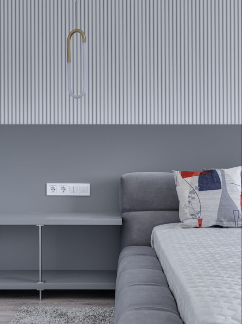 Painting a DIY geometric wall design - Beautiful Homes