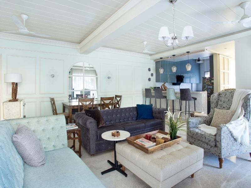 All white colour design for your home interiors - Beautiful Homes