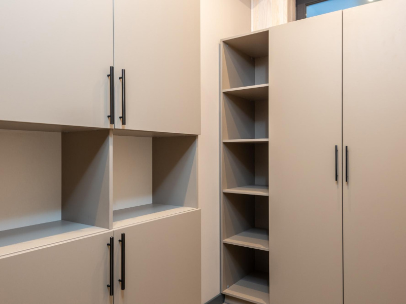 Hinge wardrobe size with laminate finish - Beautiful Homes